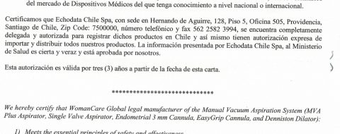 CARTA DE DISTRIBUCION